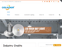 Tablet Screenshot of osleder.com
